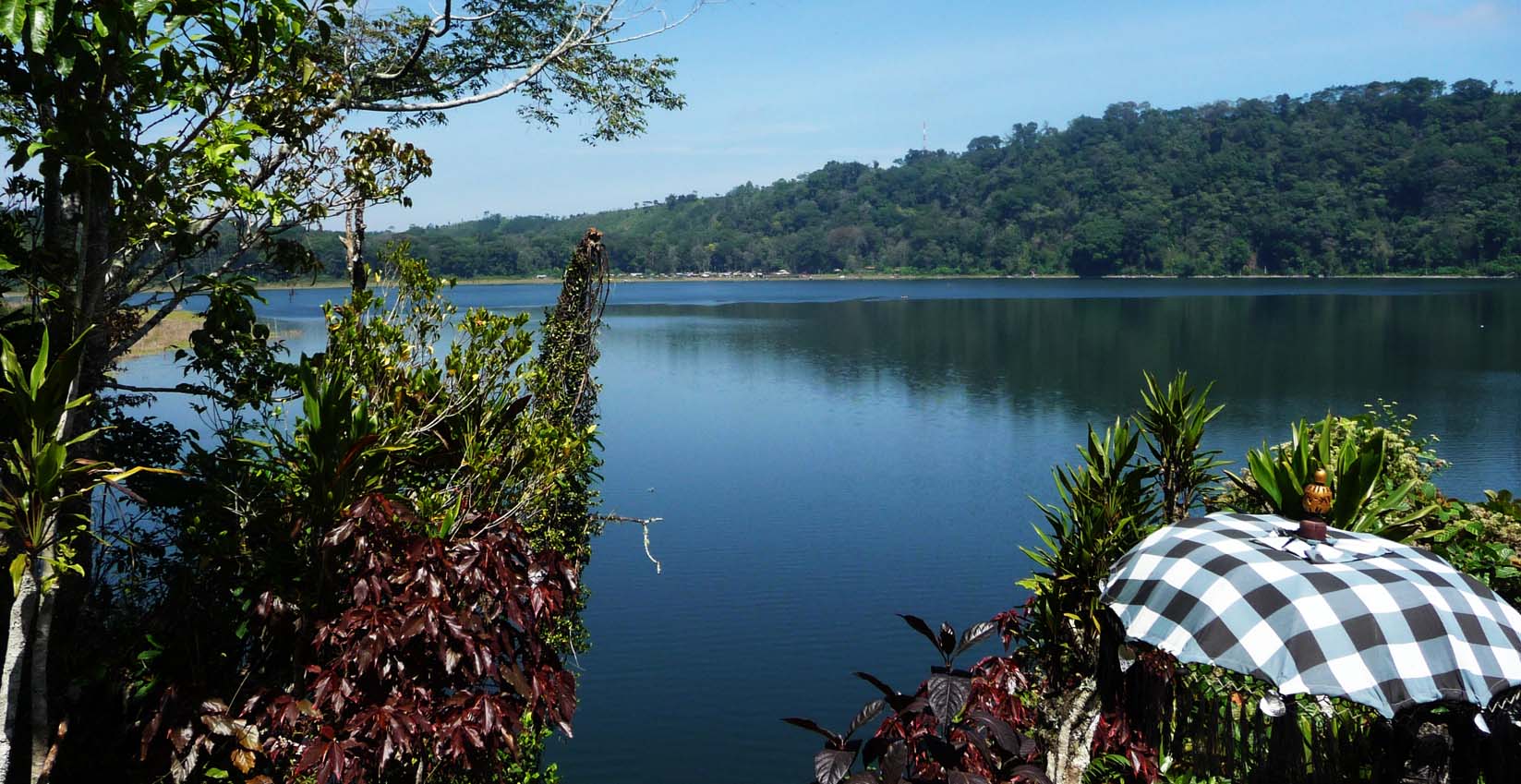 Lakes serve as catchments for most of Bali's water